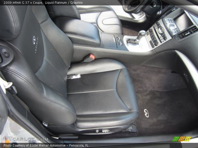 Liquid Platinum / Graphite 2009 Infiniti G 37 x Coupe