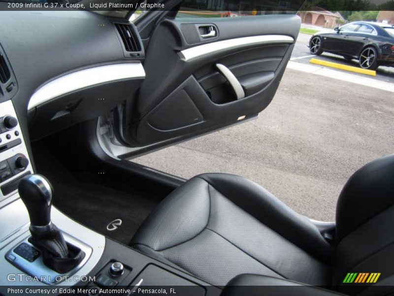 Liquid Platinum / Graphite 2009 Infiniti G 37 x Coupe