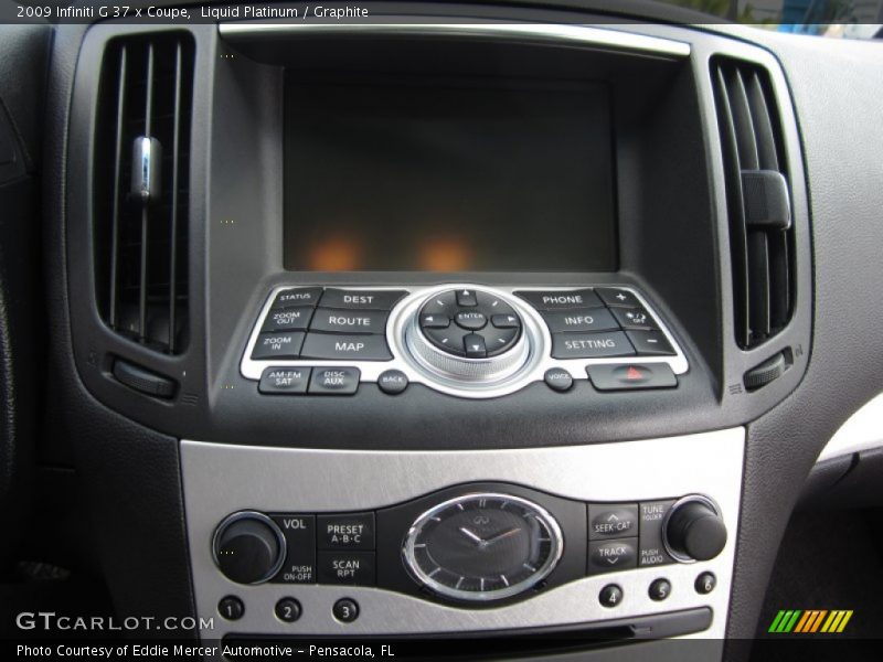 Liquid Platinum / Graphite 2009 Infiniti G 37 x Coupe