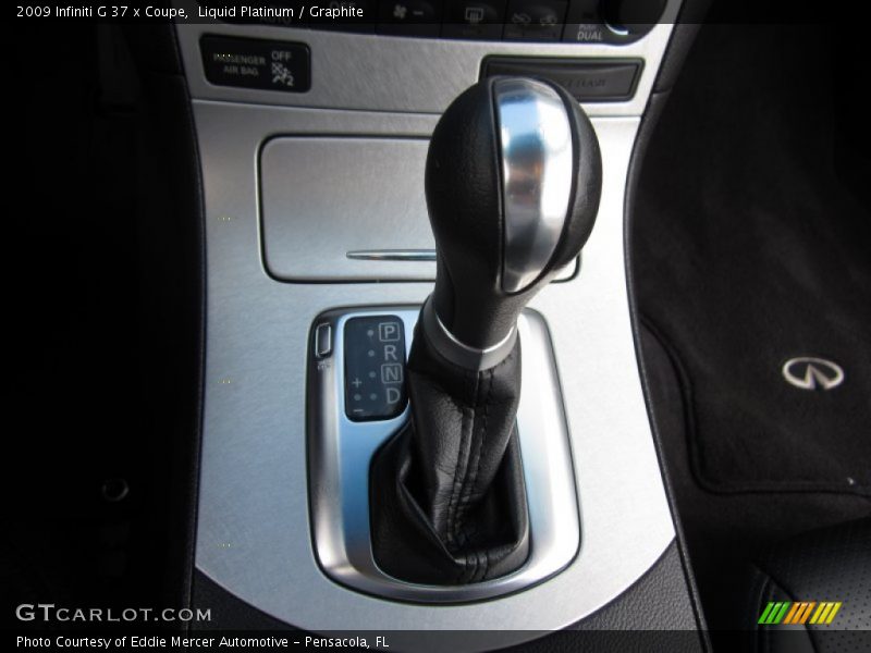 Liquid Platinum / Graphite 2009 Infiniti G 37 x Coupe