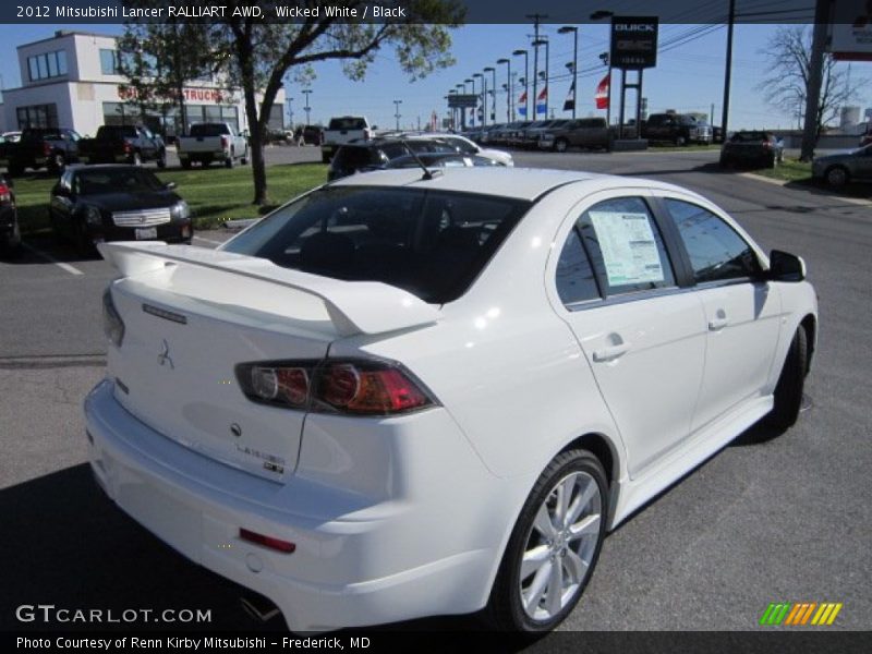  2012 Lancer RALLIART AWD Wicked White