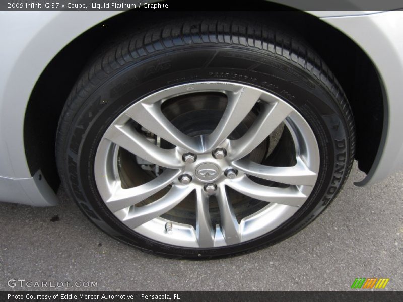 Liquid Platinum / Graphite 2009 Infiniti G 37 x Coupe