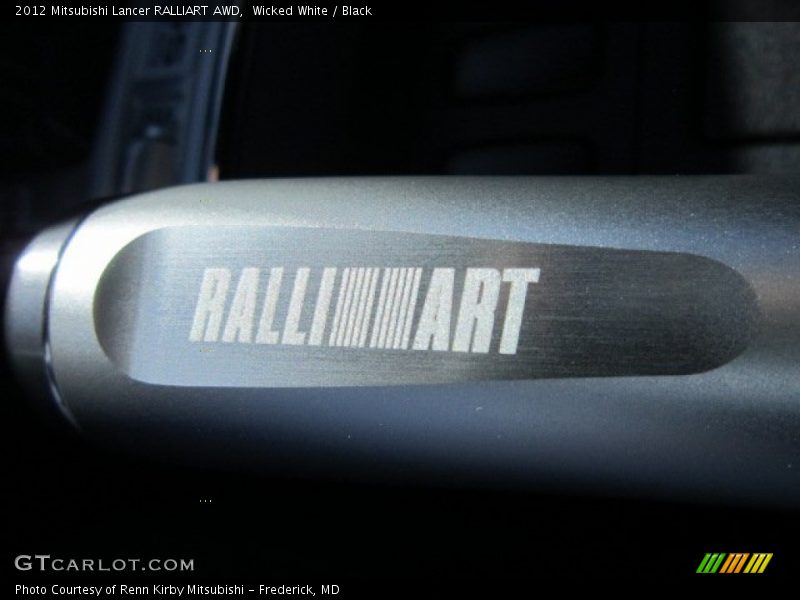  2012 Lancer RALLIART AWD Logo