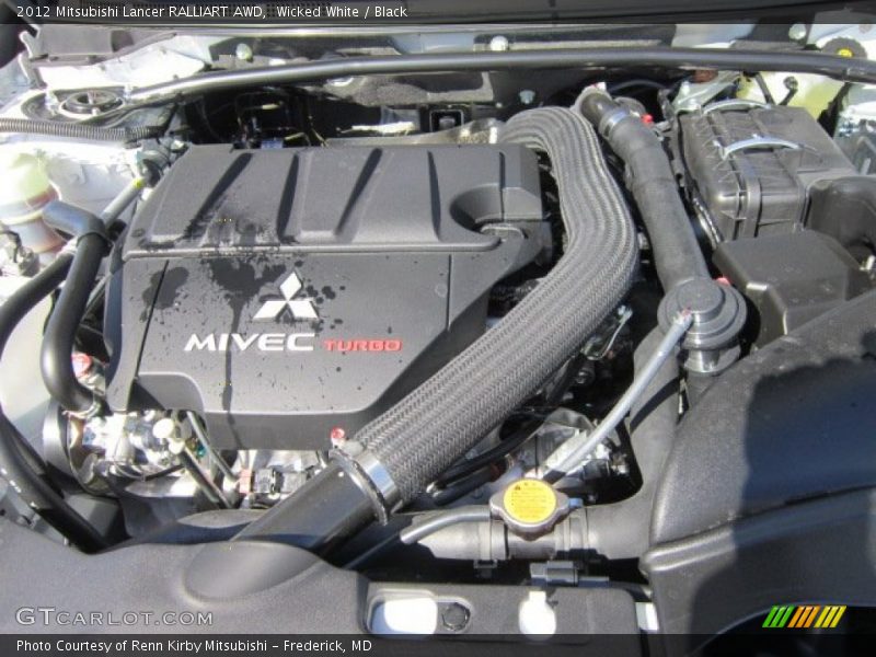  2012 Lancer RALLIART AWD Engine - 2.0 Liter Turbocharged DOHC 16-Valve MIVEC 4 Cylinder