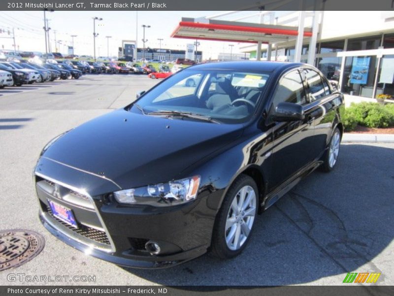 Tarmac Black Pearl / Black 2012 Mitsubishi Lancer GT