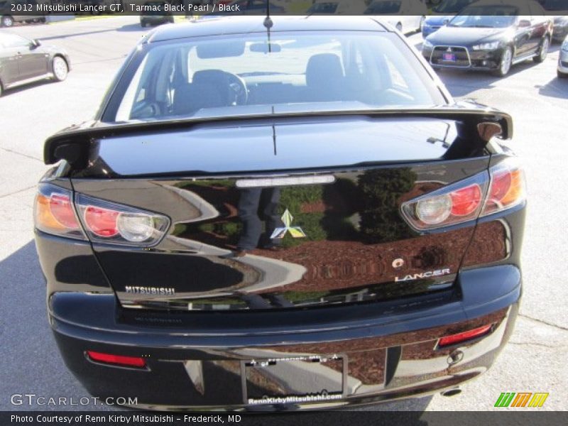 Tarmac Black Pearl / Black 2012 Mitsubishi Lancer GT