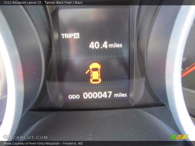 Tarmac Black Pearl / Black 2012 Mitsubishi Lancer GT