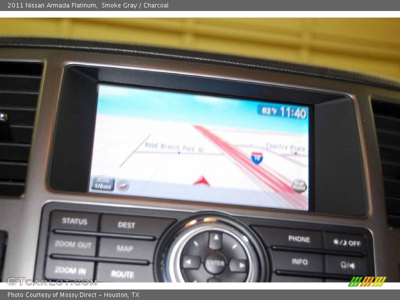 Smoke Gray / Charcoal 2011 Nissan Armada Platinum