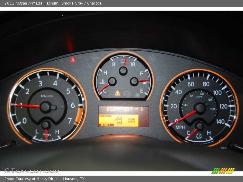 Smoke Gray / Charcoal 2011 Nissan Armada Platinum