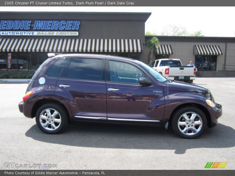Dark Plum Pearl / Dark Slate Gray 2005 Chrysler PT Cruiser Limited Turbo