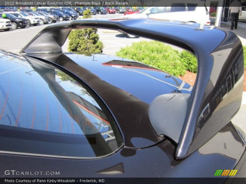 Rear Spoiler - 2012 Mitsubishi Lancer Evolution GSR