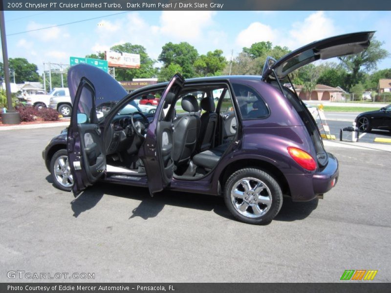 Dark Plum Pearl / Dark Slate Gray 2005 Chrysler PT Cruiser Limited Turbo