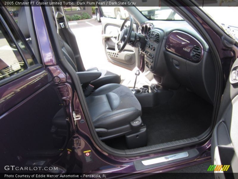 Dark Plum Pearl / Dark Slate Gray 2005 Chrysler PT Cruiser Limited Turbo