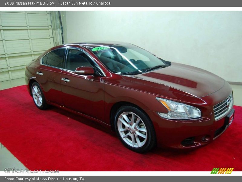 Tuscan Sun Metallic / Charcoal 2009 Nissan Maxima 3.5 SV