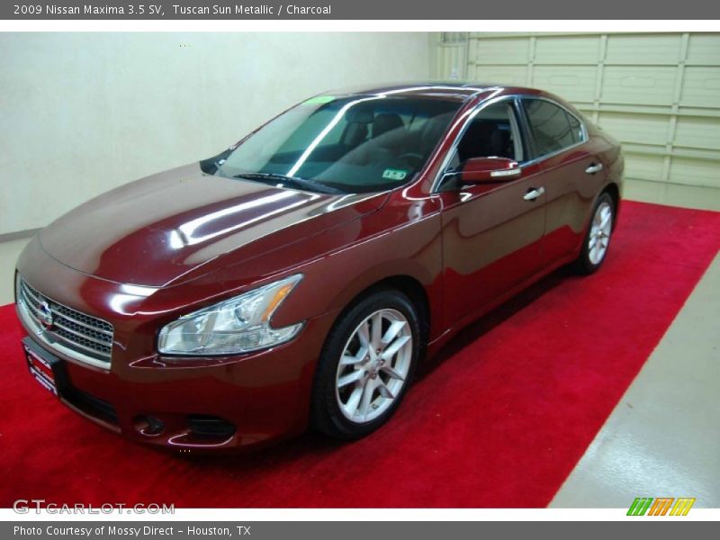 Tuscan Sun Metallic / Charcoal 2009 Nissan Maxima 3.5 SV