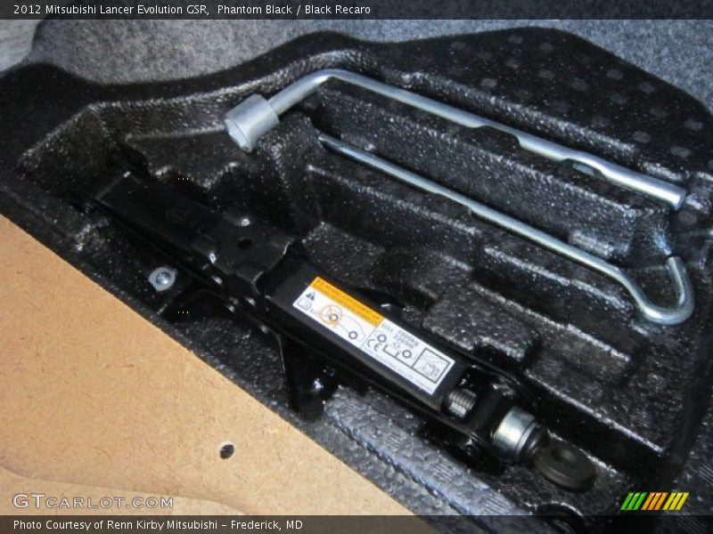 Tool Kit of 2012 Lancer Evolution GSR