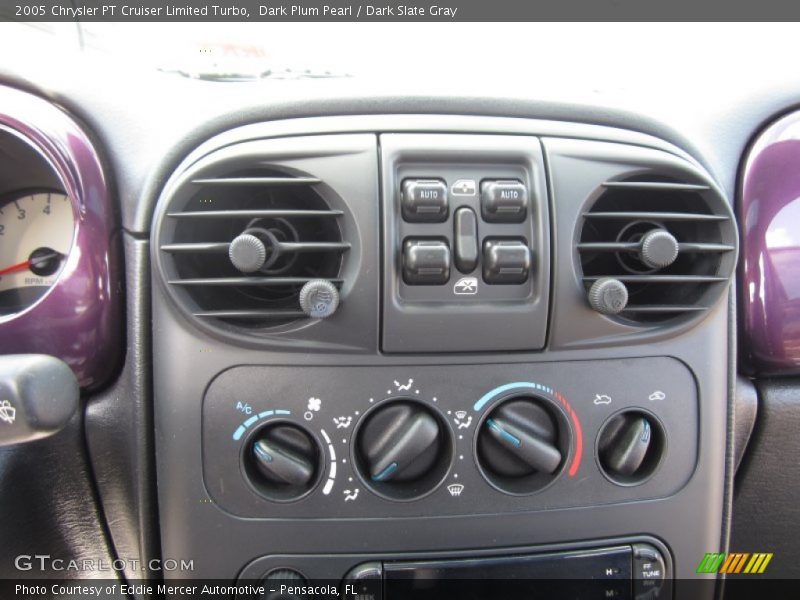 Controls of 2005 PT Cruiser Limited Turbo