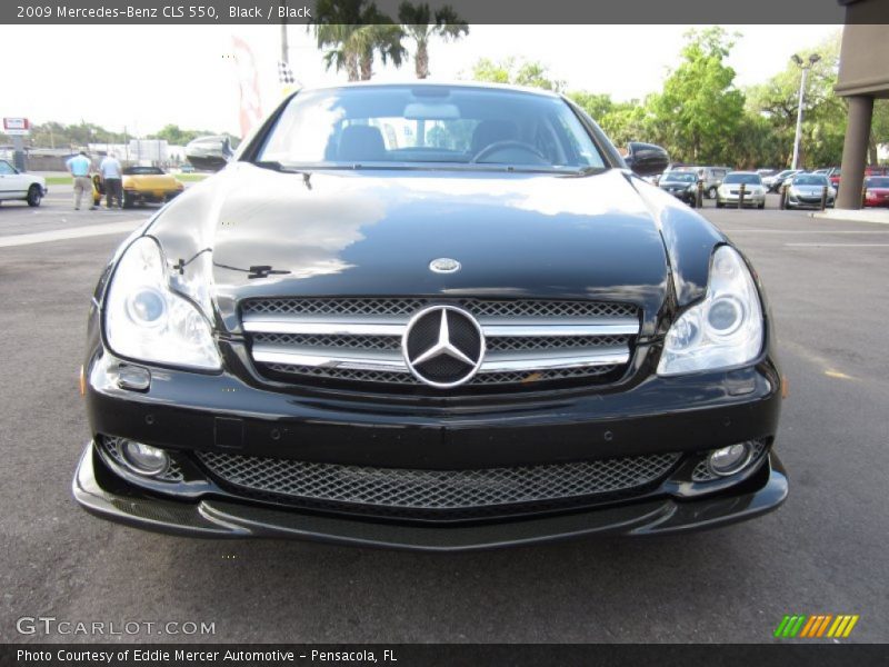 Black / Black 2009 Mercedes-Benz CLS 550
