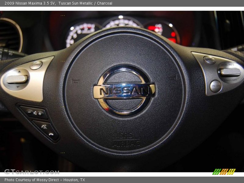 Tuscan Sun Metallic / Charcoal 2009 Nissan Maxima 3.5 SV