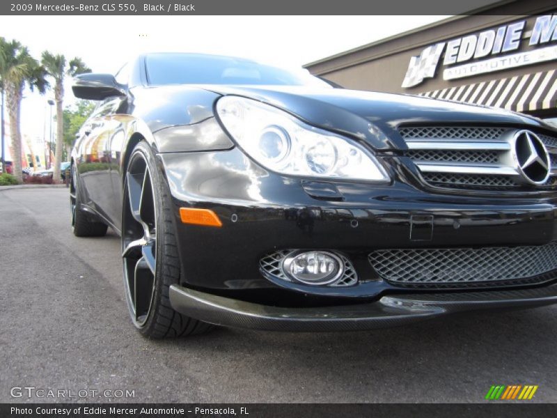 Black / Black 2009 Mercedes-Benz CLS 550