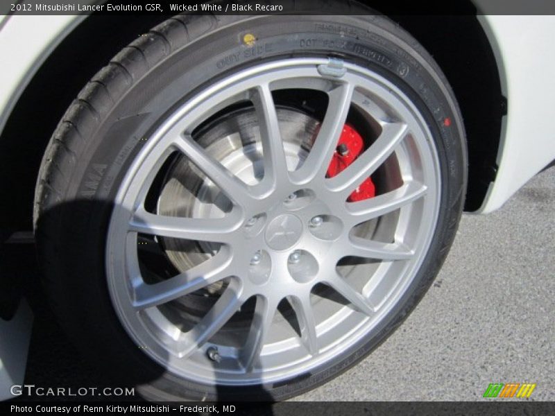  2012 Lancer Evolution GSR Wheel