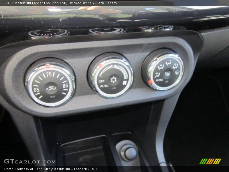 Controls of 2012 Lancer Evolution GSR
