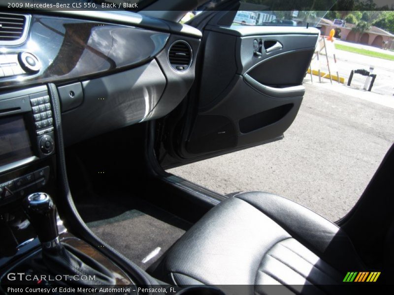 Black / Black 2009 Mercedes-Benz CLS 550