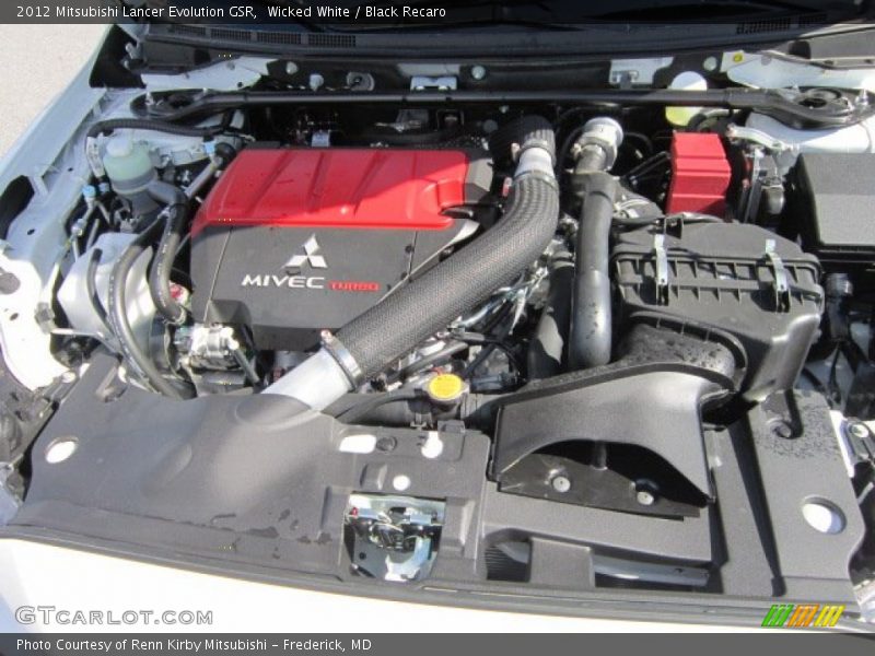  2012 Lancer Evolution GSR Engine - 2.0 Liter Turbocharged DOHC 16-Valve MIVEC 4 Cylinder