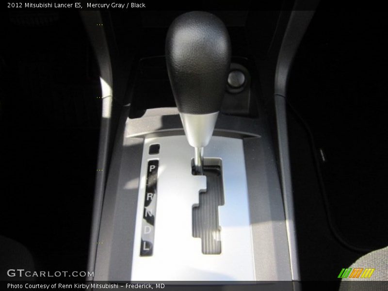 Mercury Gray / Black 2012 Mitsubishi Lancer ES