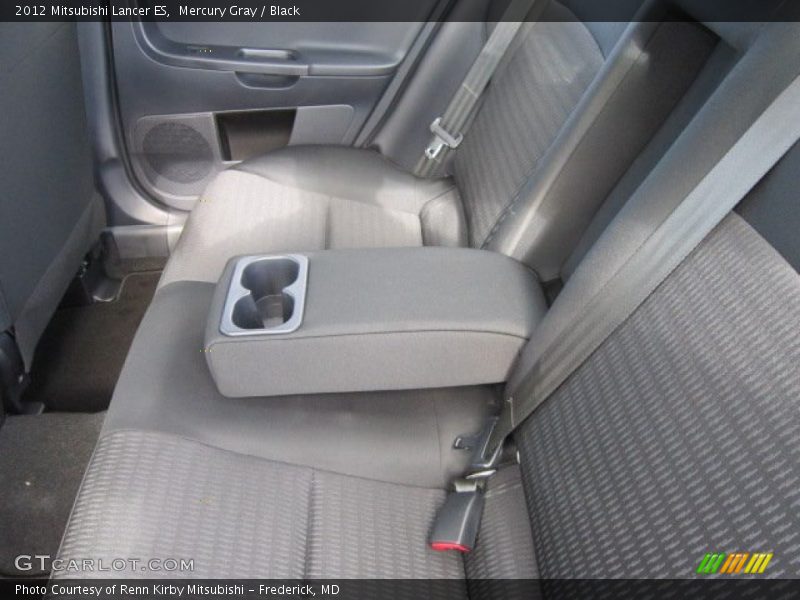 Mercury Gray / Black 2012 Mitsubishi Lancer ES