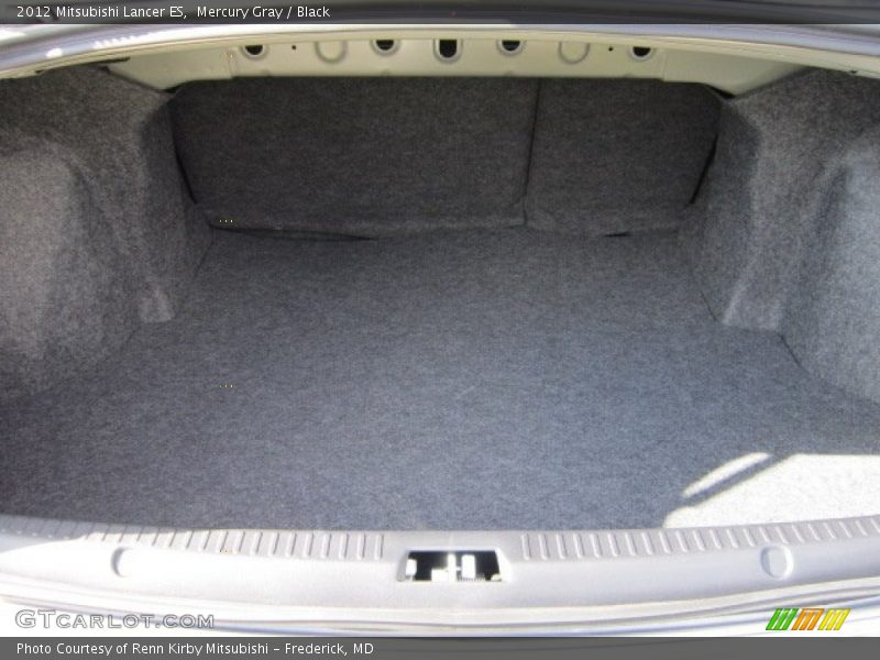 Mercury Gray / Black 2012 Mitsubishi Lancer ES