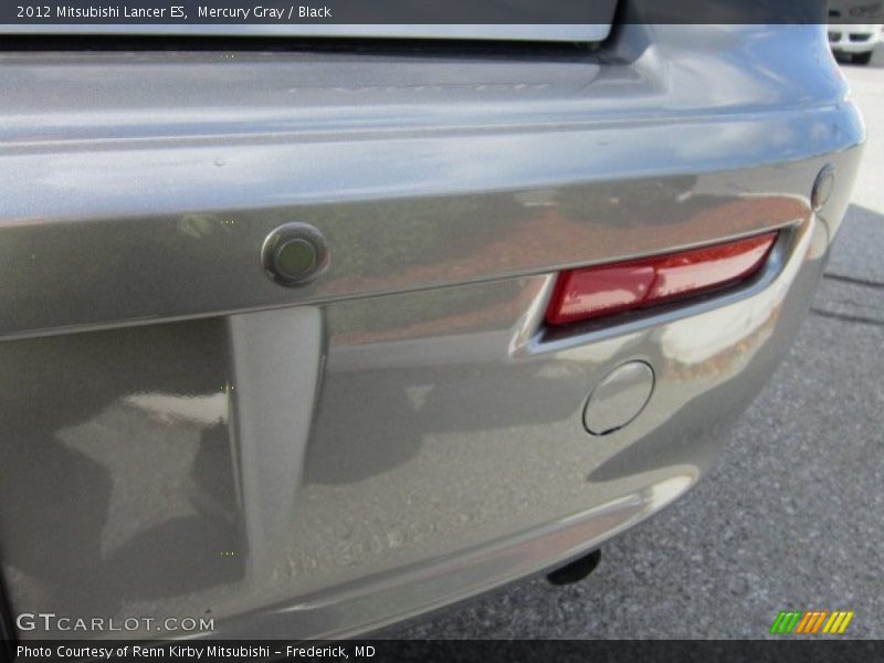 Mercury Gray / Black 2012 Mitsubishi Lancer ES