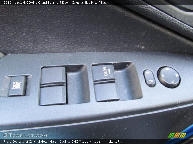 Celestial Blue Mica / Black 2010 Mazda MAZDA3 s Grand Touring 5 Door