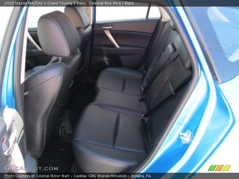 Celestial Blue Mica / Black 2010 Mazda MAZDA3 s Grand Touring 5 Door