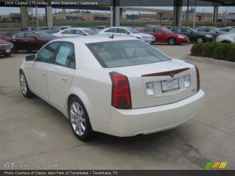 White Diamond / Cashmere 2006 Cadillac CTS Sedan