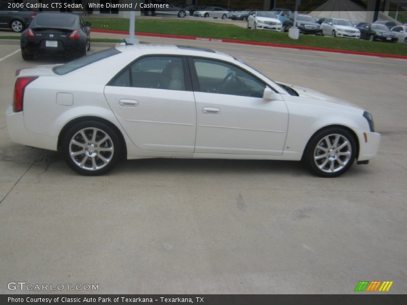 White Diamond / Cashmere 2006 Cadillac CTS Sedan