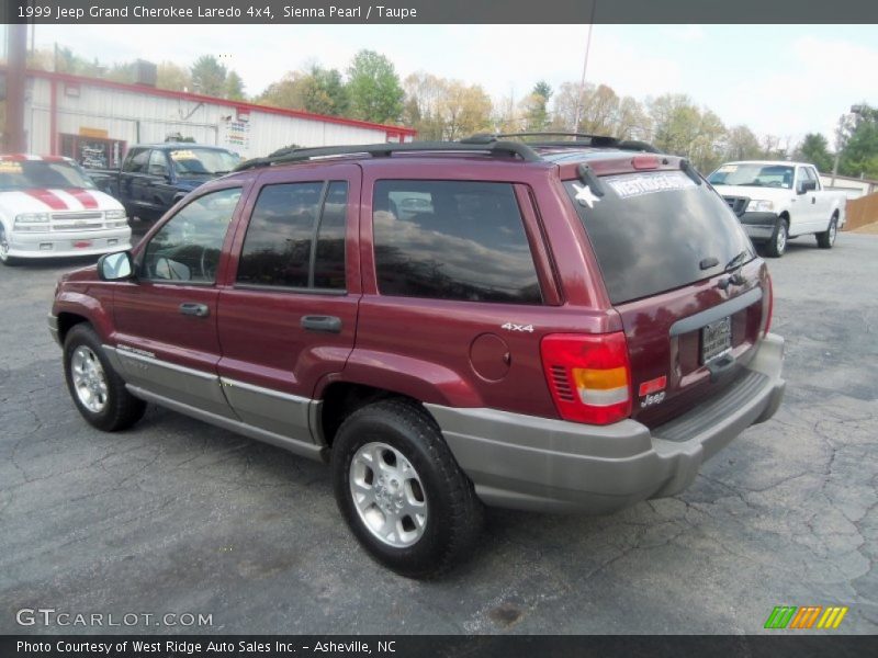 Sienna Pearl / Taupe 1999 Jeep Grand Cherokee Laredo 4x4