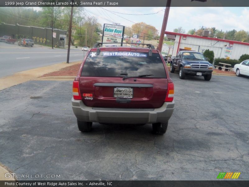 Sienna Pearl / Taupe 1999 Jeep Grand Cherokee Laredo 4x4