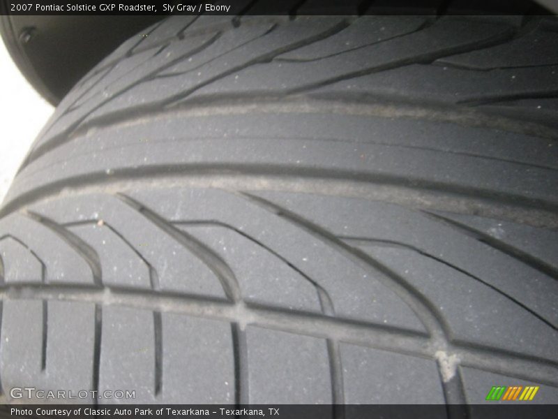 Sly Gray / Ebony 2007 Pontiac Solstice GXP Roadster
