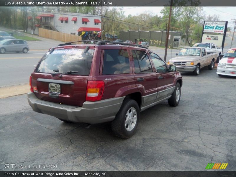Sienna Pearl / Taupe 1999 Jeep Grand Cherokee Laredo 4x4