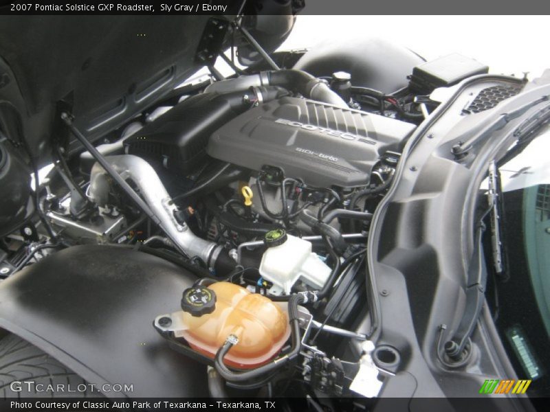 Sly Gray / Ebony 2007 Pontiac Solstice GXP Roadster