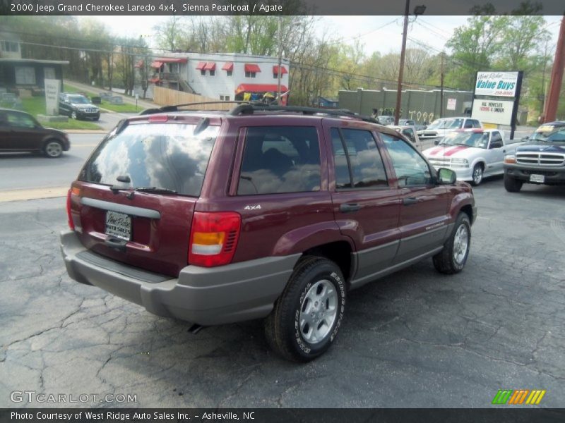 Sienna Pearlcoat / Agate 2000 Jeep Grand Cherokee Laredo 4x4