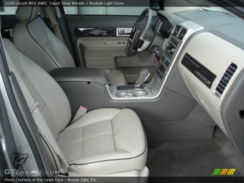 Vapor Silver Metallic / Medium Light Stone 2008 Lincoln MKX AWD