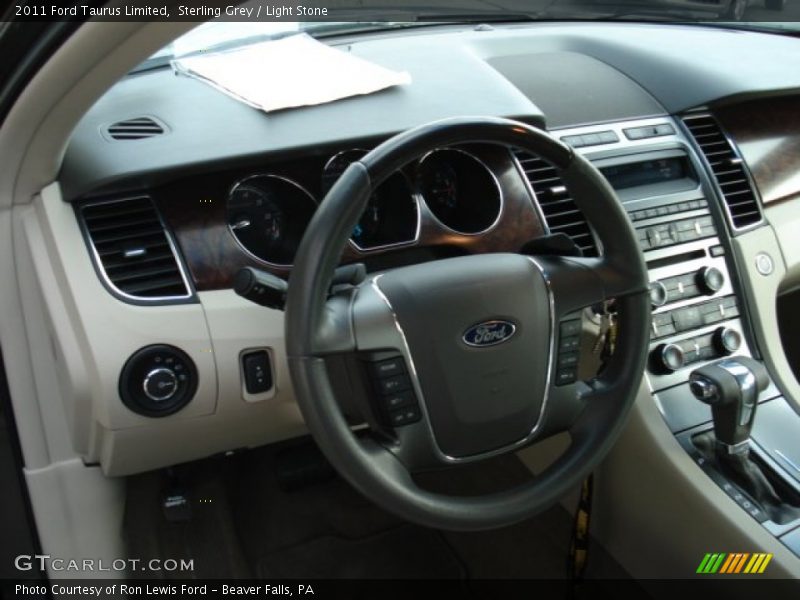 Sterling Grey / Light Stone 2011 Ford Taurus Limited