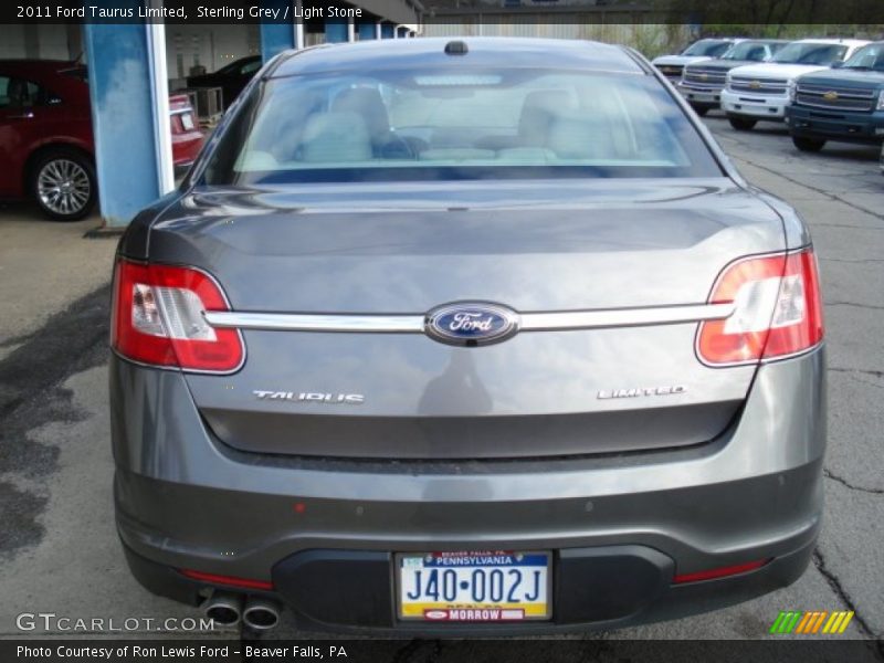 Sterling Grey / Light Stone 2011 Ford Taurus Limited
