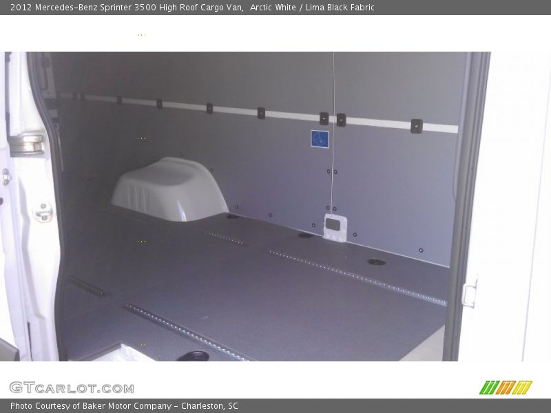 Arctic White / Lima Black Fabric 2012 Mercedes-Benz Sprinter 3500 High Roof Cargo Van