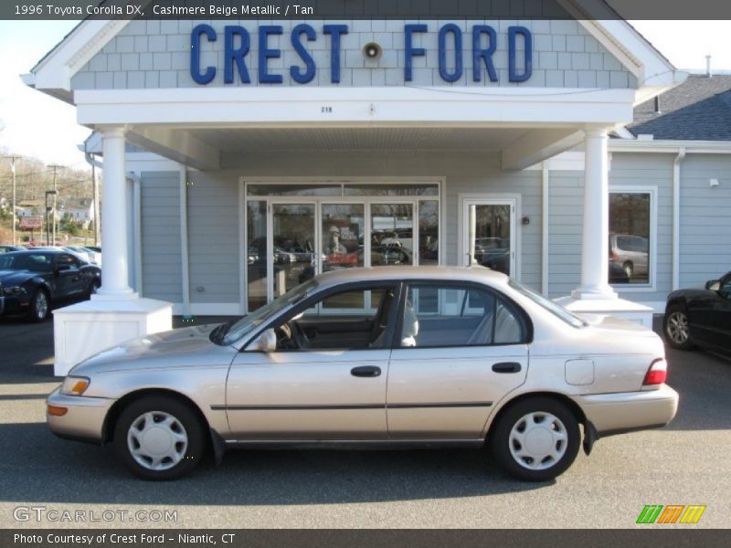 Cashmere Beige Metallic / Tan 1996 Toyota Corolla DX