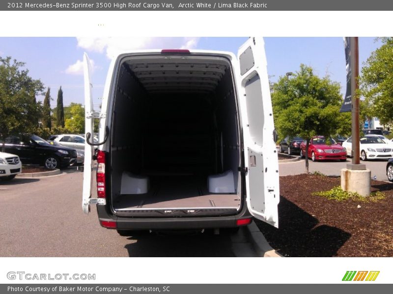 Arctic White / Lima Black Fabric 2012 Mercedes-Benz Sprinter 3500 High Roof Cargo Van