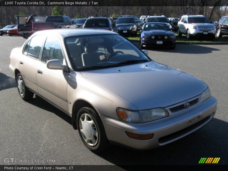 Cashmere Beige Metallic / Tan 1996 Toyota Corolla DX