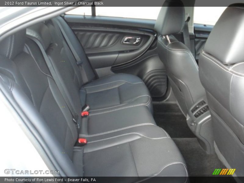 Ingot Silver / Charcoal Black 2012 Ford Taurus Limited